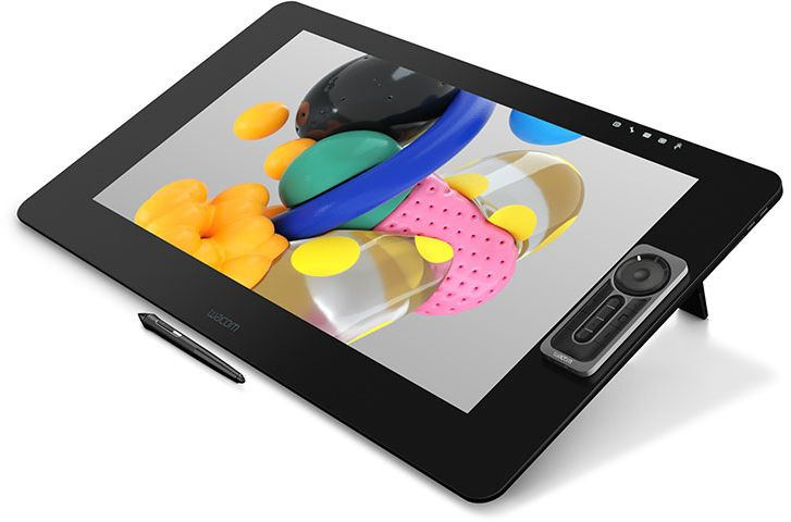 Графический планшет-монитор Wacom Cintiq DTH-2420 USB черный