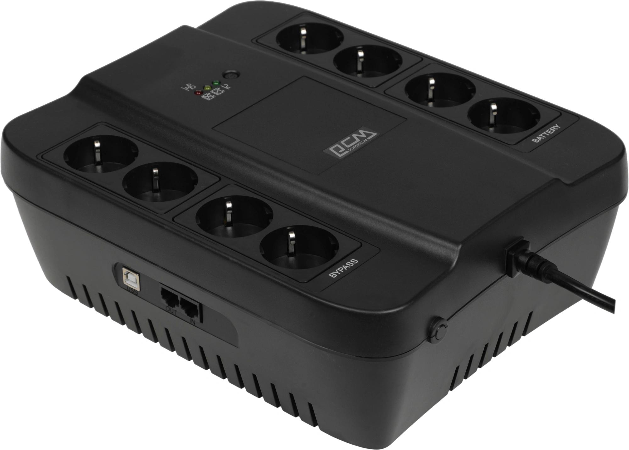 Источник бесперебойного питания Powercom Spider SPD-1000U 550Вт 1000ВА черный