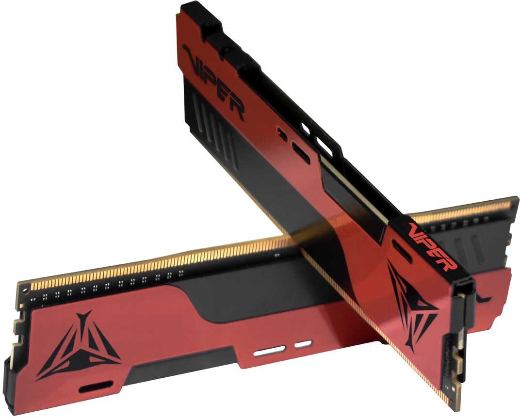 Память DDR4 2x16Gb 3200MHz Patriot PVE2432G320C8K Viper Elite II RTL Gaming PC4-25600 CL18 DIMM 288-pin 1.35В kit с радиатором Ret