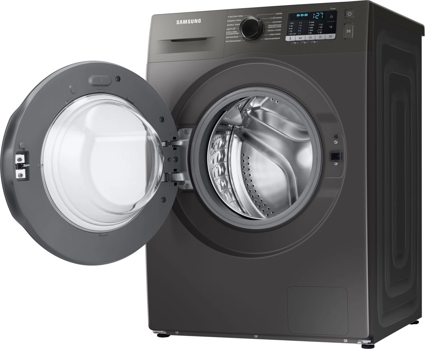 Стиральная машина Samsung WW90TA047AX/LD класс: A загр.фронтальная макс.:9кг нержавеющая сталь инвертор