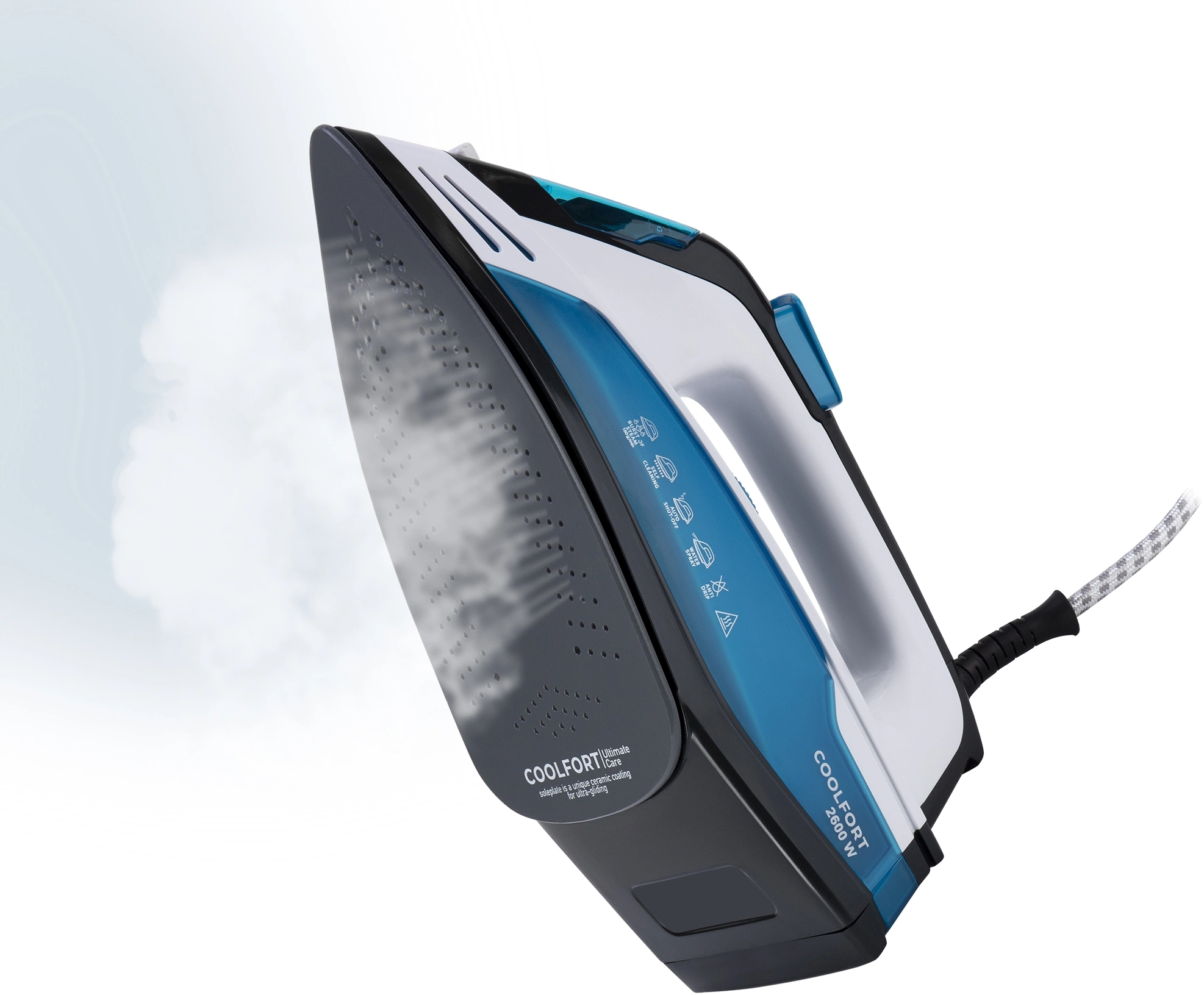 Утюг Coolfort CF-3400 2600Вт синий/белый