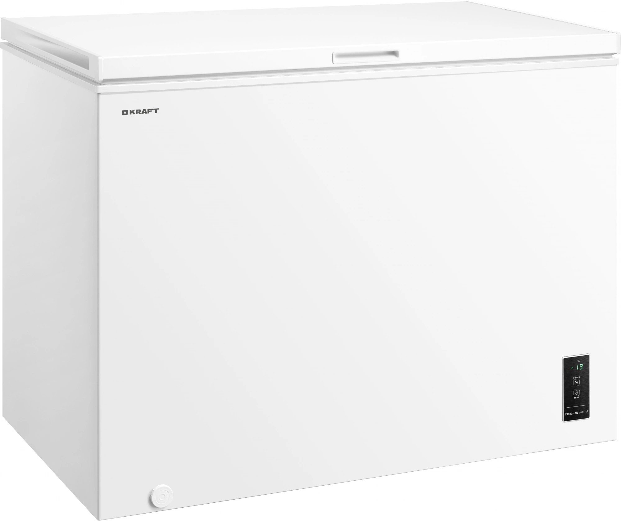 Морозильный ларь Kraft BD (W)-360BL белый 150Вт