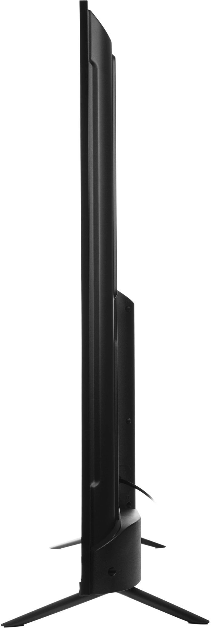 Телевизор LED Hyundai 65" H-LED65BU7100 WebOS Frameless Metal серый/серый 4K Ultra HD 60Hz MEMC DVB-T DVB-T2 DVB-C DVB-S DVB-S2 USB WiFi Smart TV