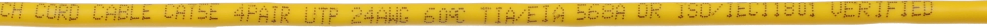 Патч-корд Premier ANP511_3M_Y UTP 4 пары cat.5E CCA molded 3м желтый outdoor RJ-45 (m)-RJ-45 (m)