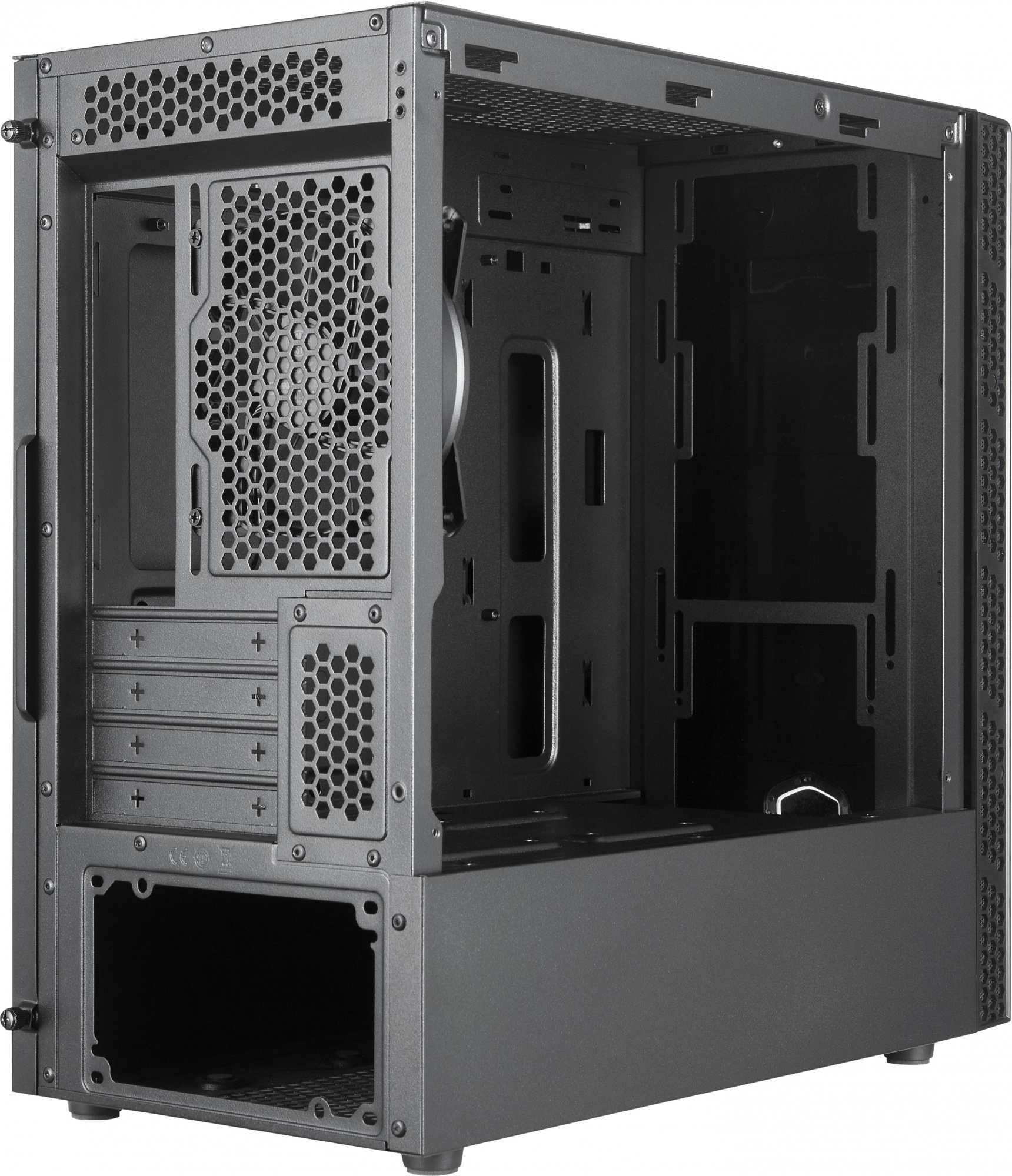 Корпус Cooler Master MasterBox MB400L w/o ODD черный без БП mATX 4x120mm 3x140mm 2xUSB3.0 audio bott PSU