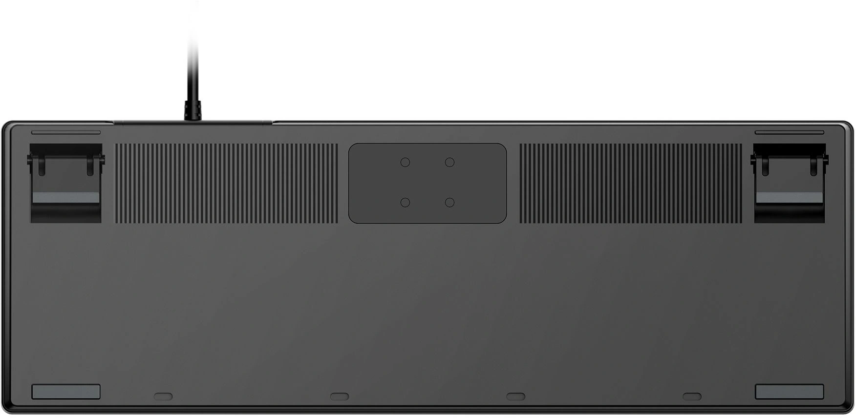 Клавиатура Acer OKW303 механическая черный/серый USB for gamer LED (ZL.KBDCC.01D) кабель 1.8м