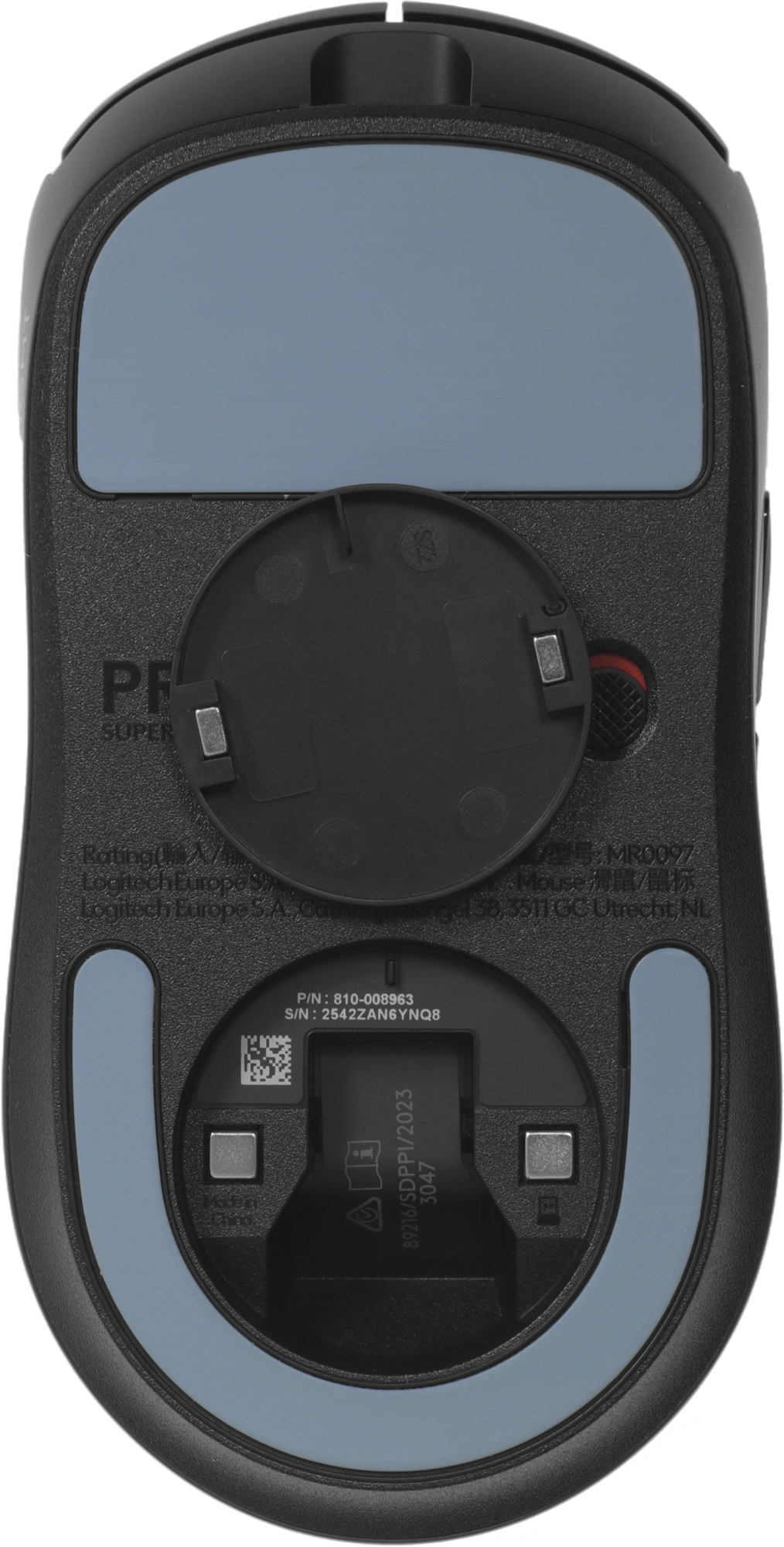 Мышь Logitech G Pro X Superlight 2 черный оптическая 32000dpi беспров. USB 4but (910-006632)