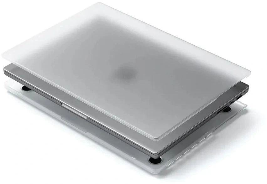 Чехол для ноутбука 16" Satechi Eco Hardshell прозрачный пластик (ST-MBP16CL)