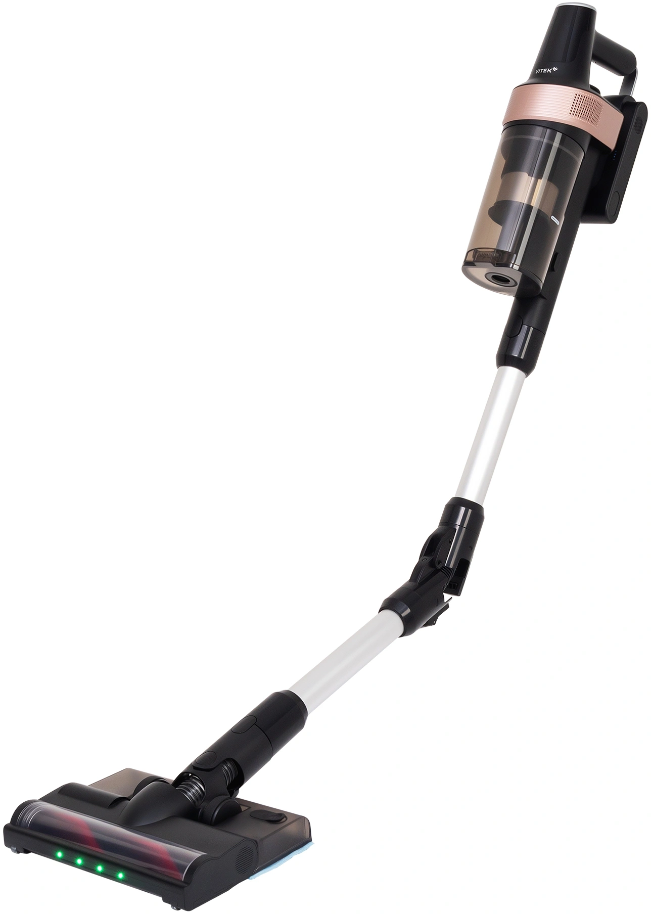 Пылесос Vitek VT-CLS01AQUA 450Вт черный/медный