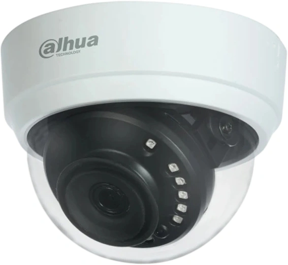 Камера видеонаблюдения аналоговая Dahua DH-HAC-D1A21P-U-IL-0280B 2.8-2.8мм HD-CVI HD-TVI цв.