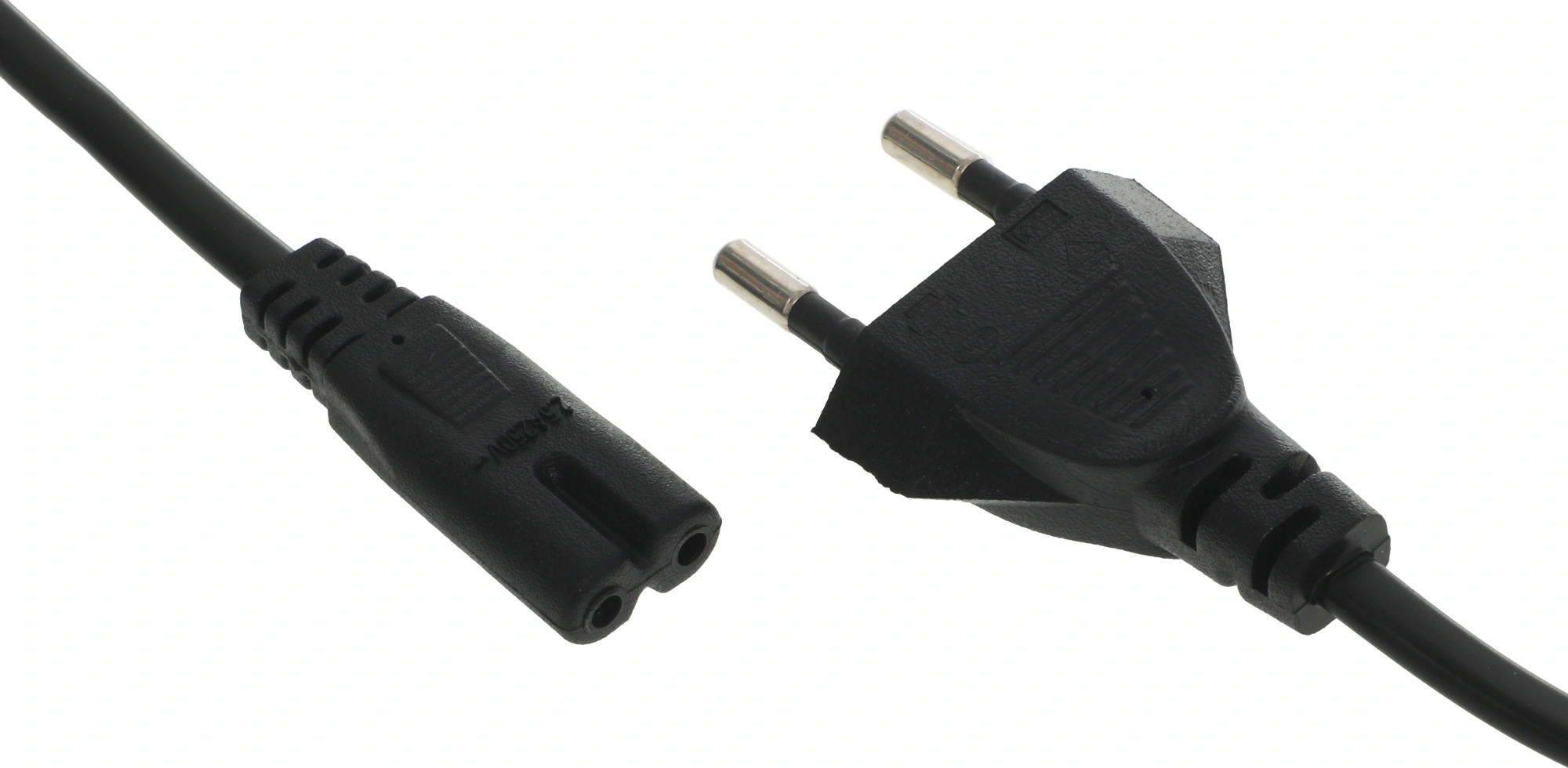 Кабель Premier 5-180 IEC C7 (2-pin) Евровилка 1.8м (5-180(0.5) 1.8) черный (Bulk)