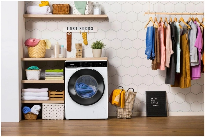 Стиральная машина Gorenje WPNA84A2TWIFI/C класс: A+++ загр.фронтальная макс.:8кг белый инвертор