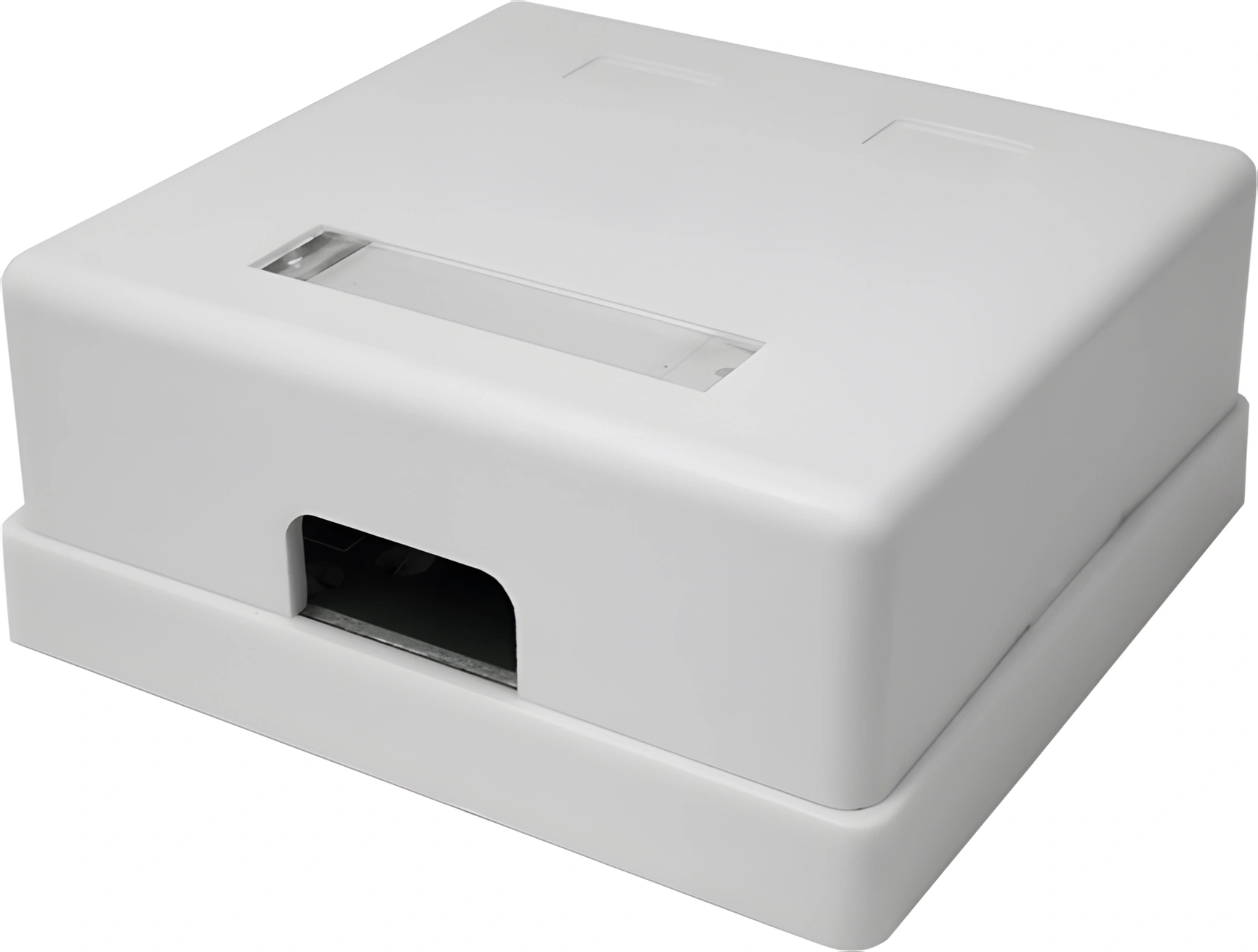 Розетка Suprlan 10-0309-1 наклад.RJ45 2 кат.5E UTP бел.