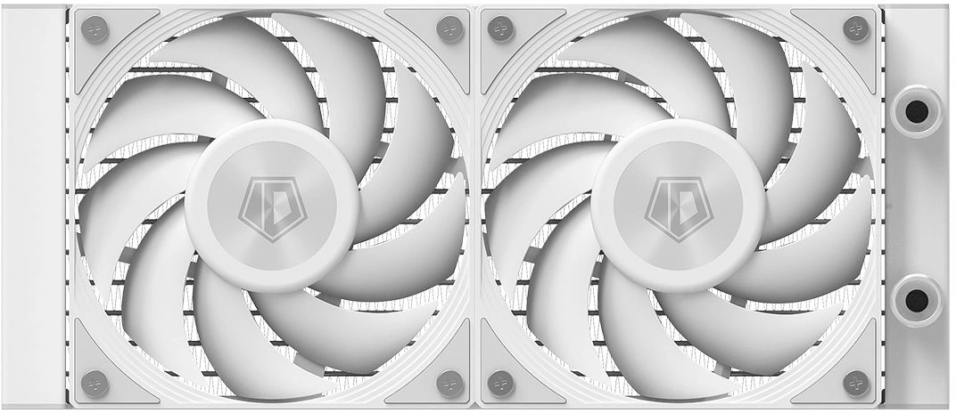 Система водяного охлаждения ID-Cooling DX240 Max ARGB Soc-AM5/AM4/1200/1700/1851 белый 4-pin 32.5dB Al 300W Ret (DX240 MAX WHITE)