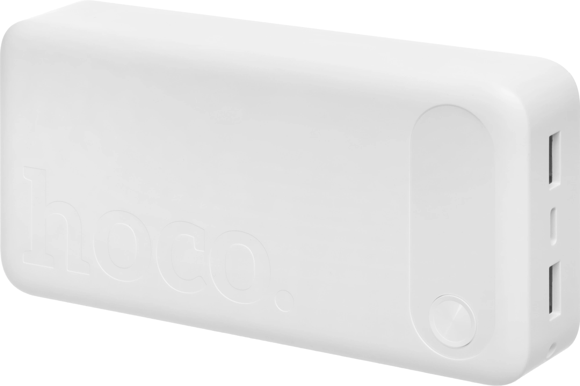 Мобильный аккумулятор Hoco J154A 20000mAh QC3.0/PD 22.5W 3A 2xUSB-A/USB-C белый (60778)
