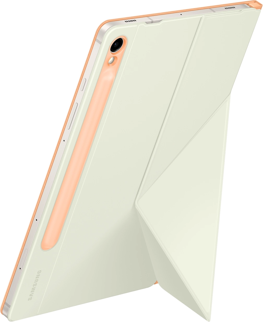 Чехол Samsung для Samsung Galaxy Tab S9/S9 FE/S10 FE Smart Book Cover поликарбонат/полиуретан оранжевый (EF-BX710POEGRU)