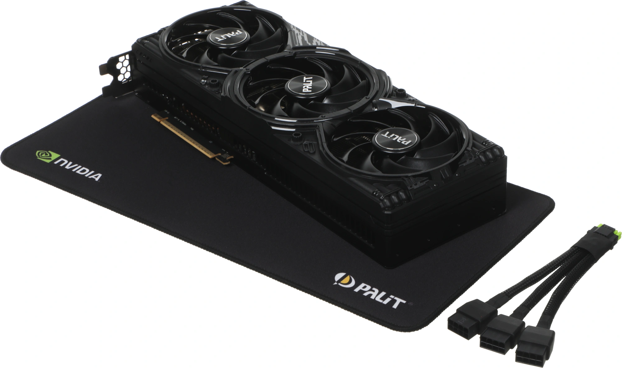 Видеокарта Palit PCI-E 5.0 PA-RTX5080 GAMINGPRO OC NVIDIA GeForce RTX 5080 16Gb 256bit GDDR7 2295/30000 HDMIx1 DPx3 HDCP Ret
