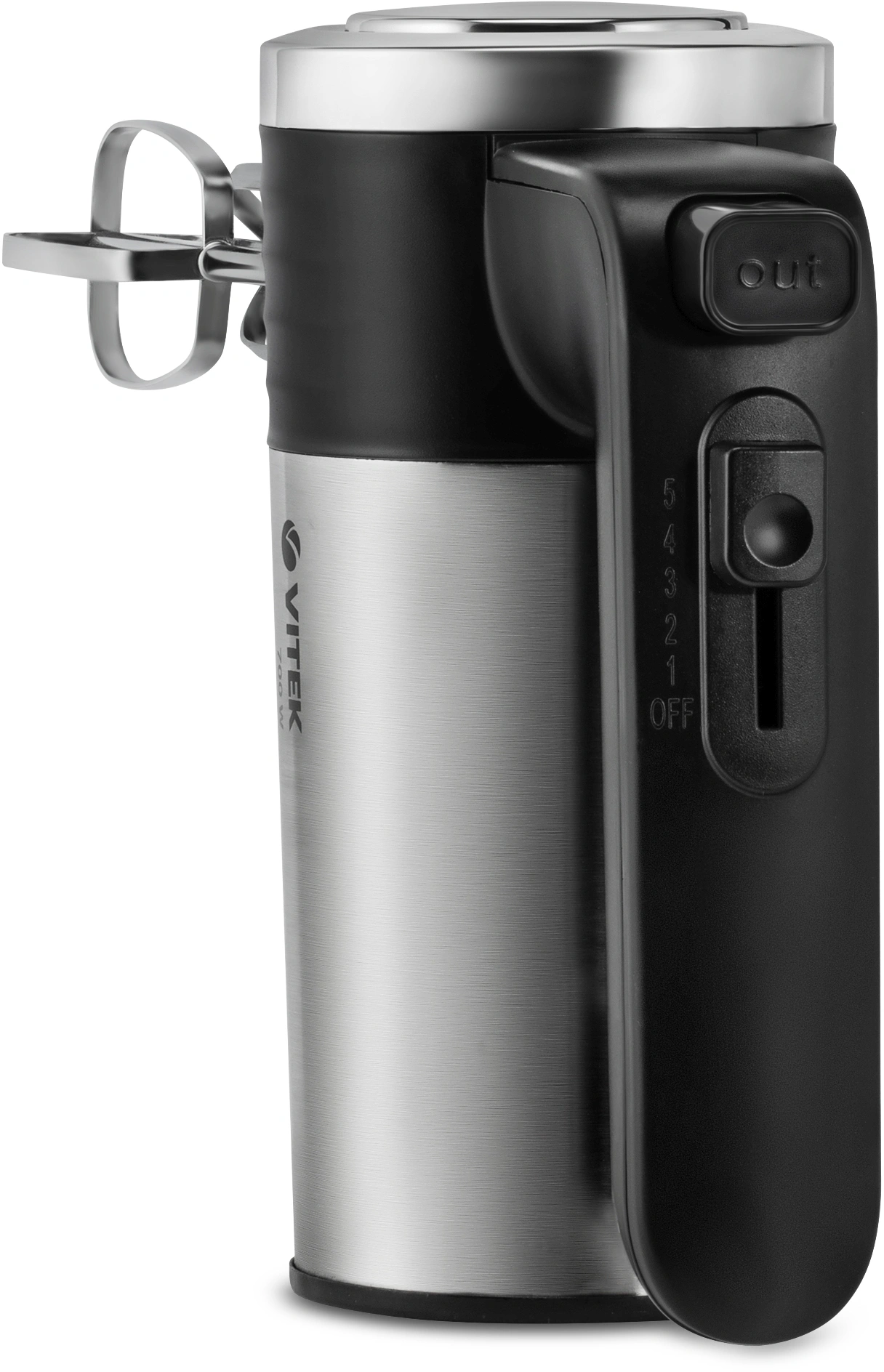 Миксер ручной Vitek VT-1404 700Вт стальной/черный