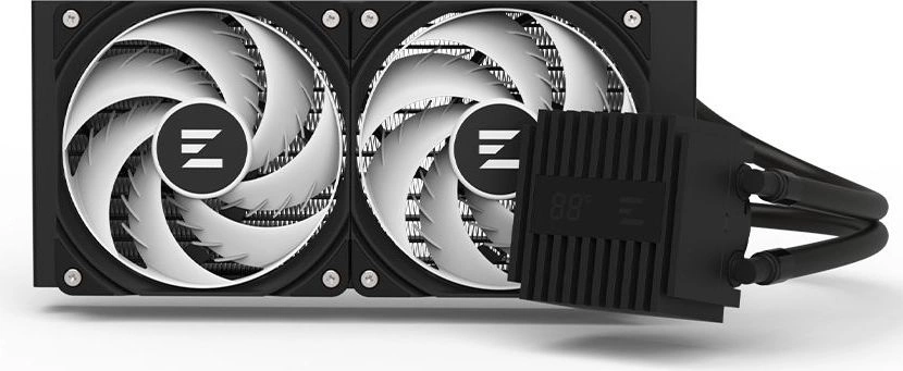 Система водяного охлаждения Zalman Alpha2 A24 ARGB Soc-AM5/AM4/1200/1700/1851 черный 4-pin 29.7dB Al LCD 320W 2000gr Ret (ALPHA2 A24 BLACK)