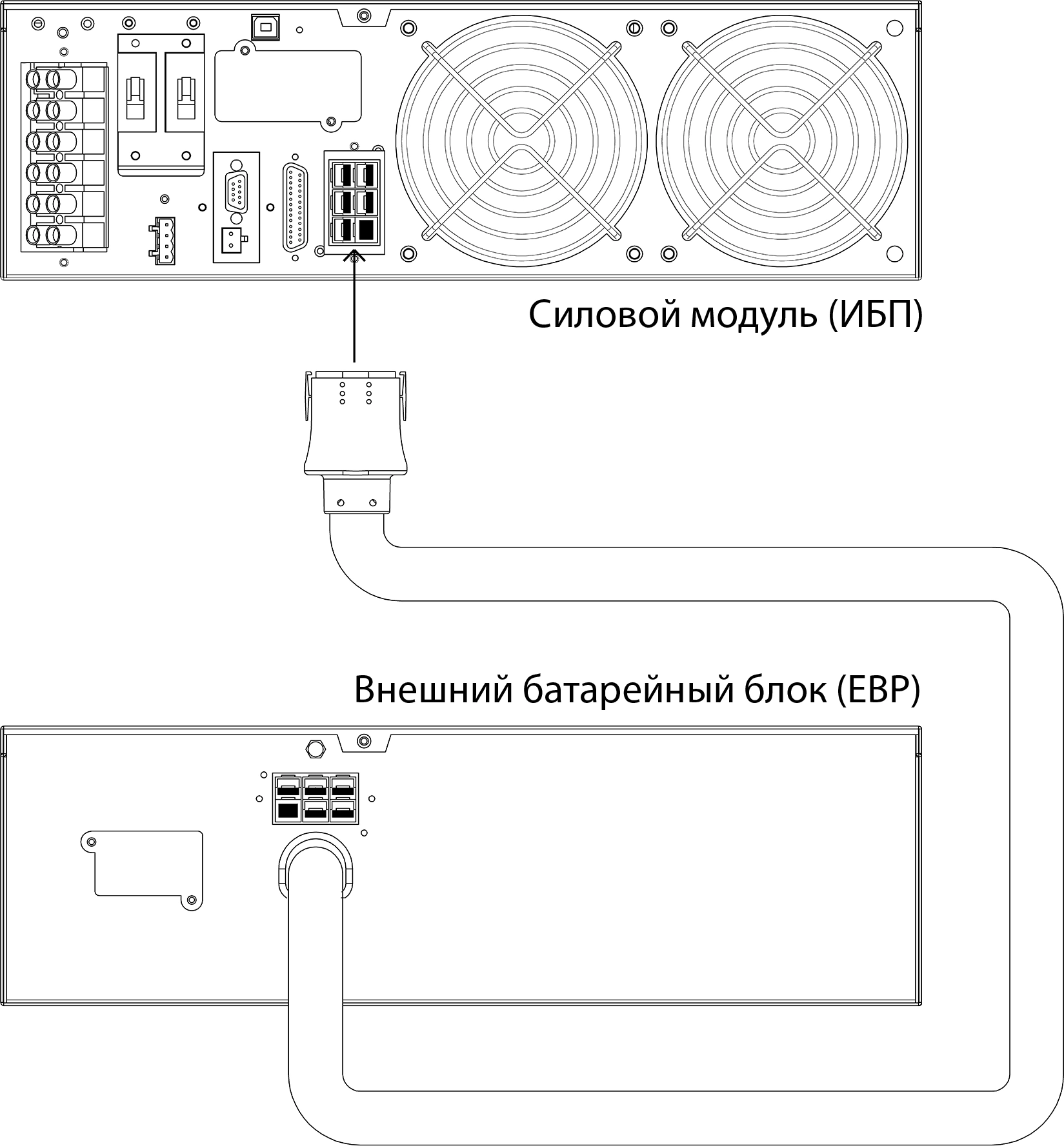 Батарея для ИБП Powercom BAT VGD 240V RM VRT10K 240В 9Ач для MRT/VRT-10K