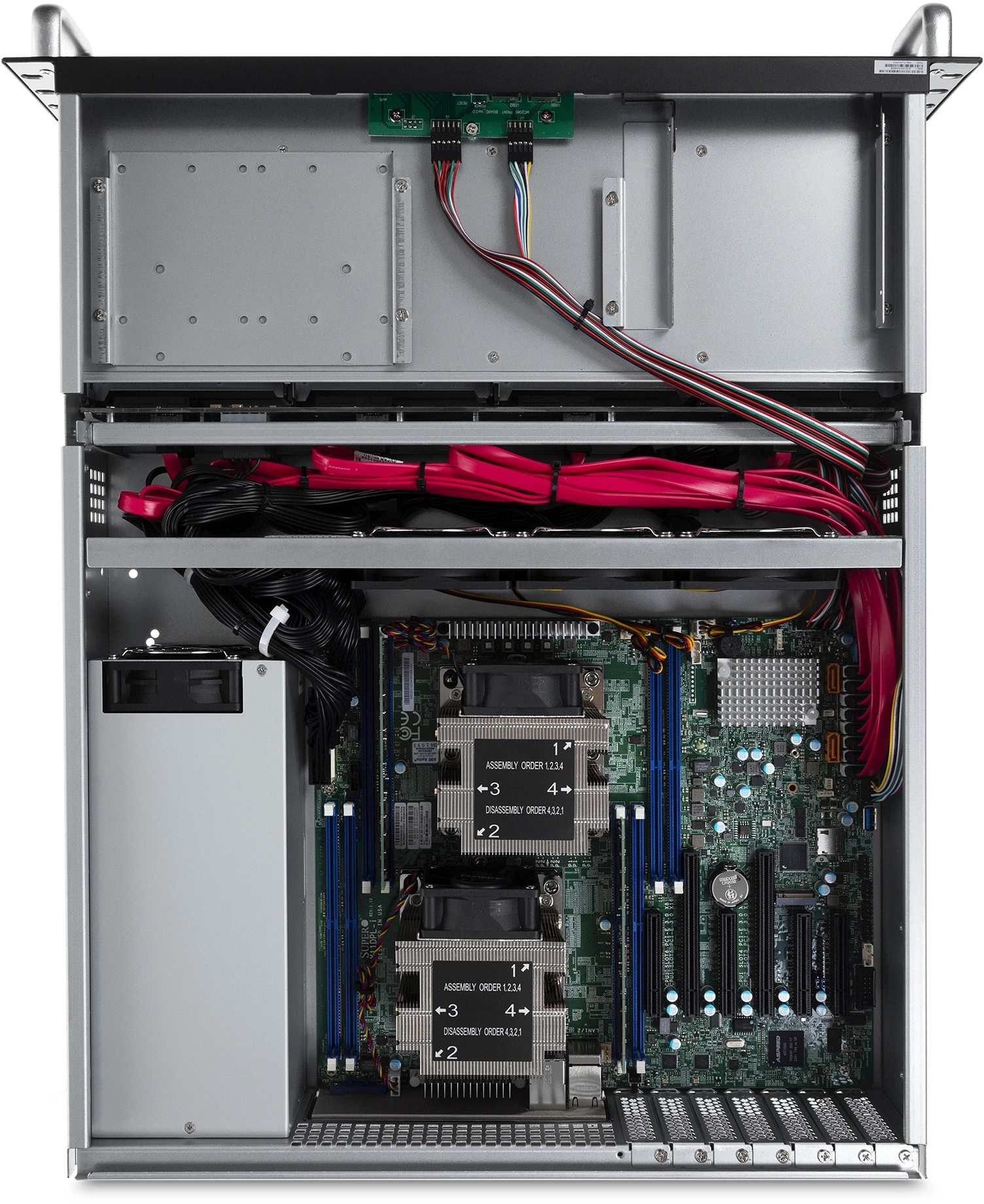 Сервер IRU Rock s2208e 2x6130 2x16Gb С621 AST2500 2xGigEth 1x800W w/o OS (2159778)