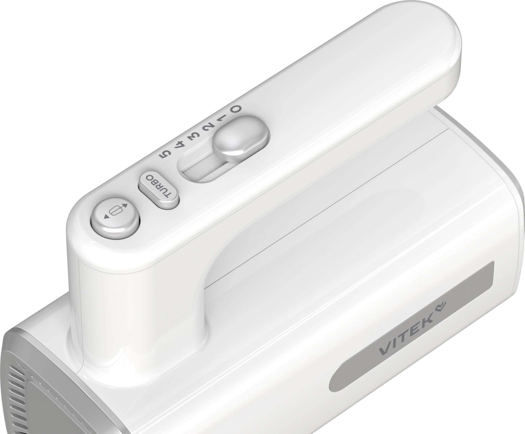 Миксер ручной Vitek VT-HM5005 800Вт белый/серебристый