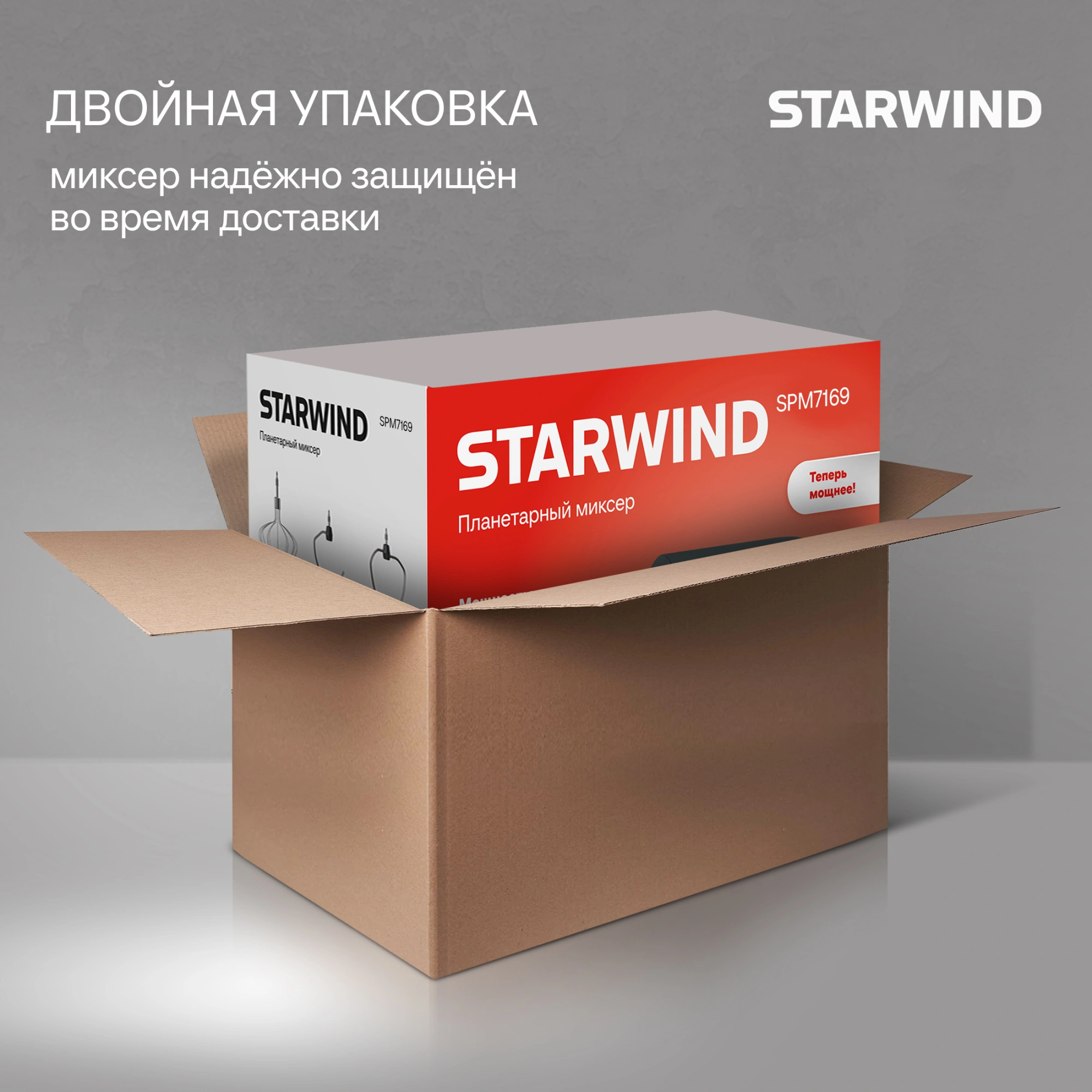 Миксер планетарный Starwind SPM7169 1900Вт бирюзовый