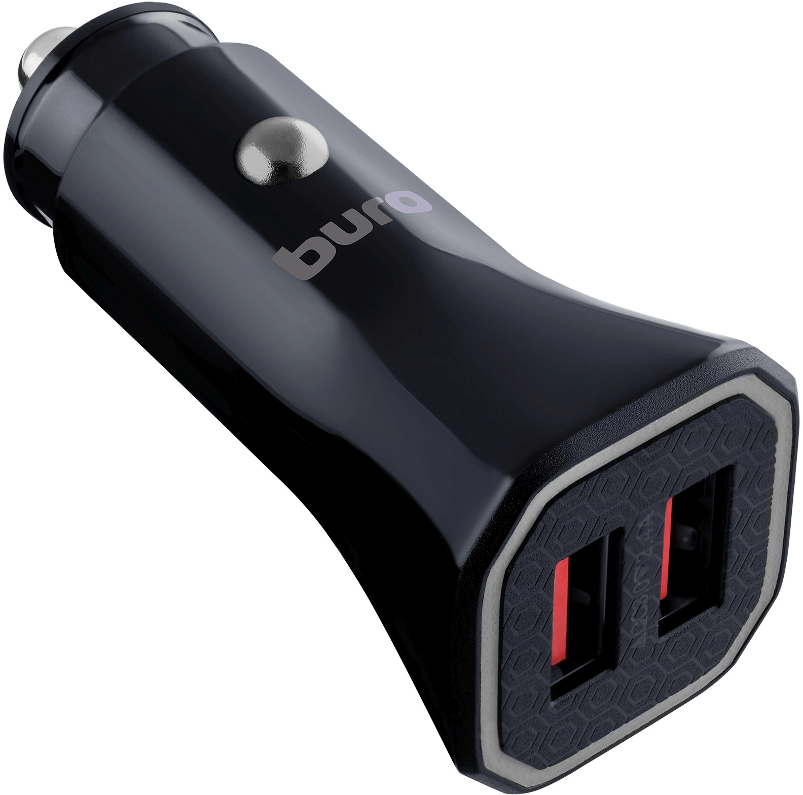 Автомобильное зар./устр. Buro BUCG1 15.5W 3.1A 2xUSB универсальное черный (BUCG15S200BK)