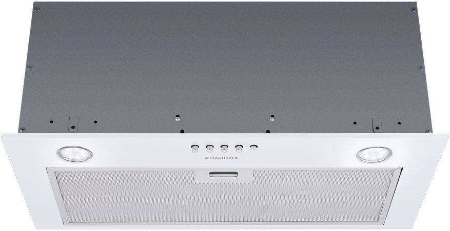 Вытяжка встраиваемая Maunfeld Crosby Power 50 белый управление: кнопочное (1 мотор)