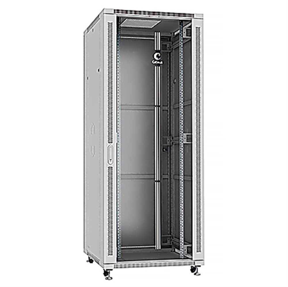Cabeus SH-05C-42U80/80 - Шкаф монтажный телекоммуникационный 19" напольный для распределительного и серверного оборудования 42U 800x800x2055mm (ШхГхВ) п