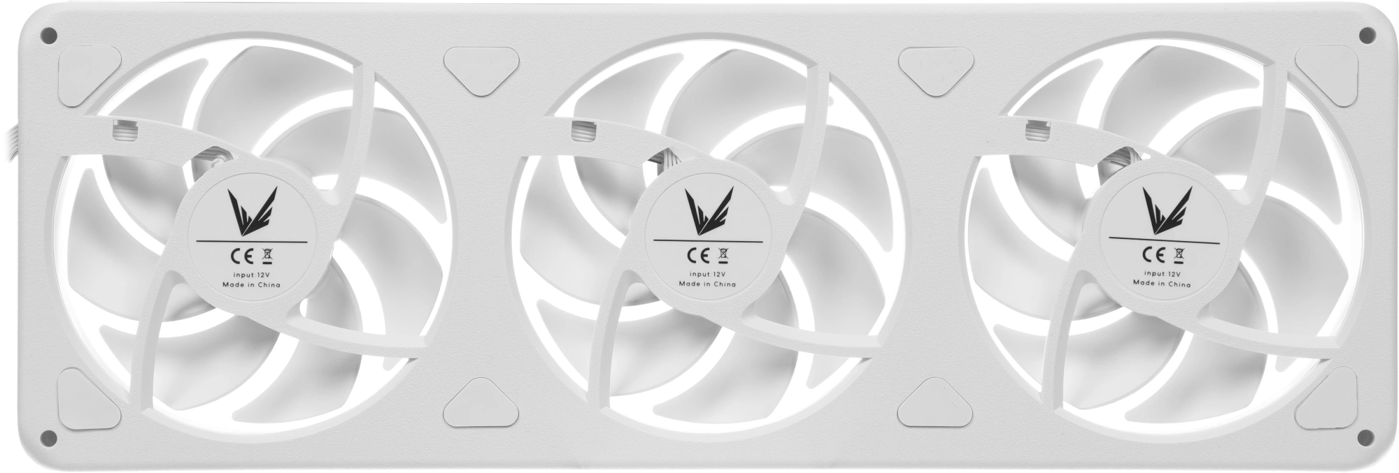 Вентилятор для корпуса Formula Air Fusion 3 ARGB 360х120x28 белый 4-pin 37.93дБ (AIR FUSION 3 WH) Ret
