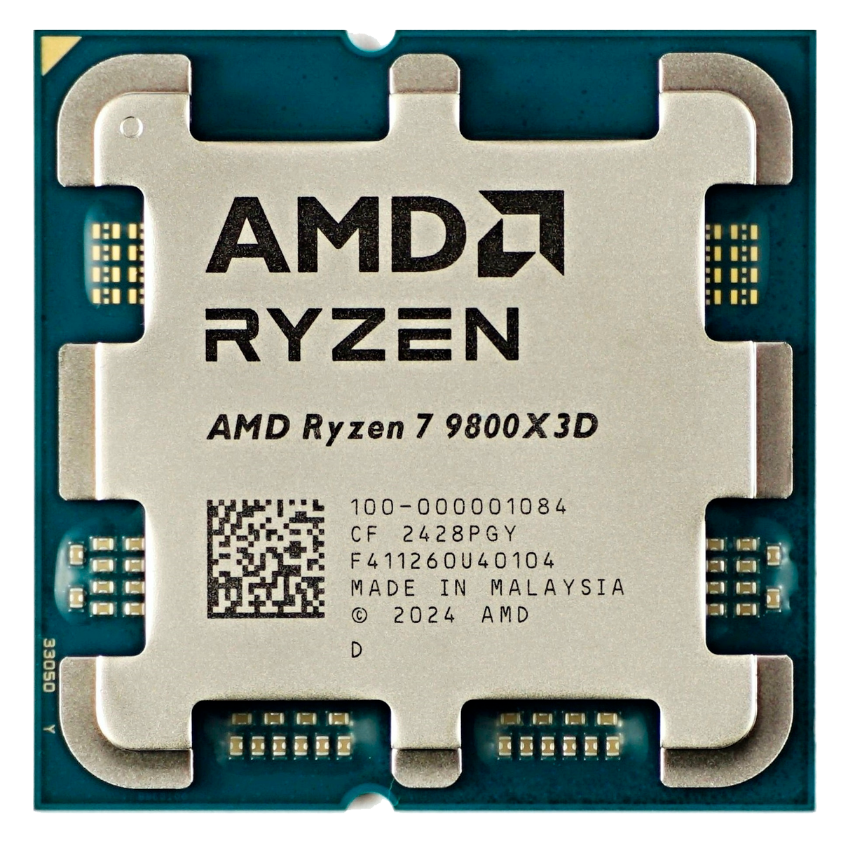 Процессор/ APU AM5 AMD Ryzen 7 9800X3D (Granite Ridge AM5,8C/16T, 4.7/5.2GHz, 96MB, 120W, Radeon Graphics) OEM