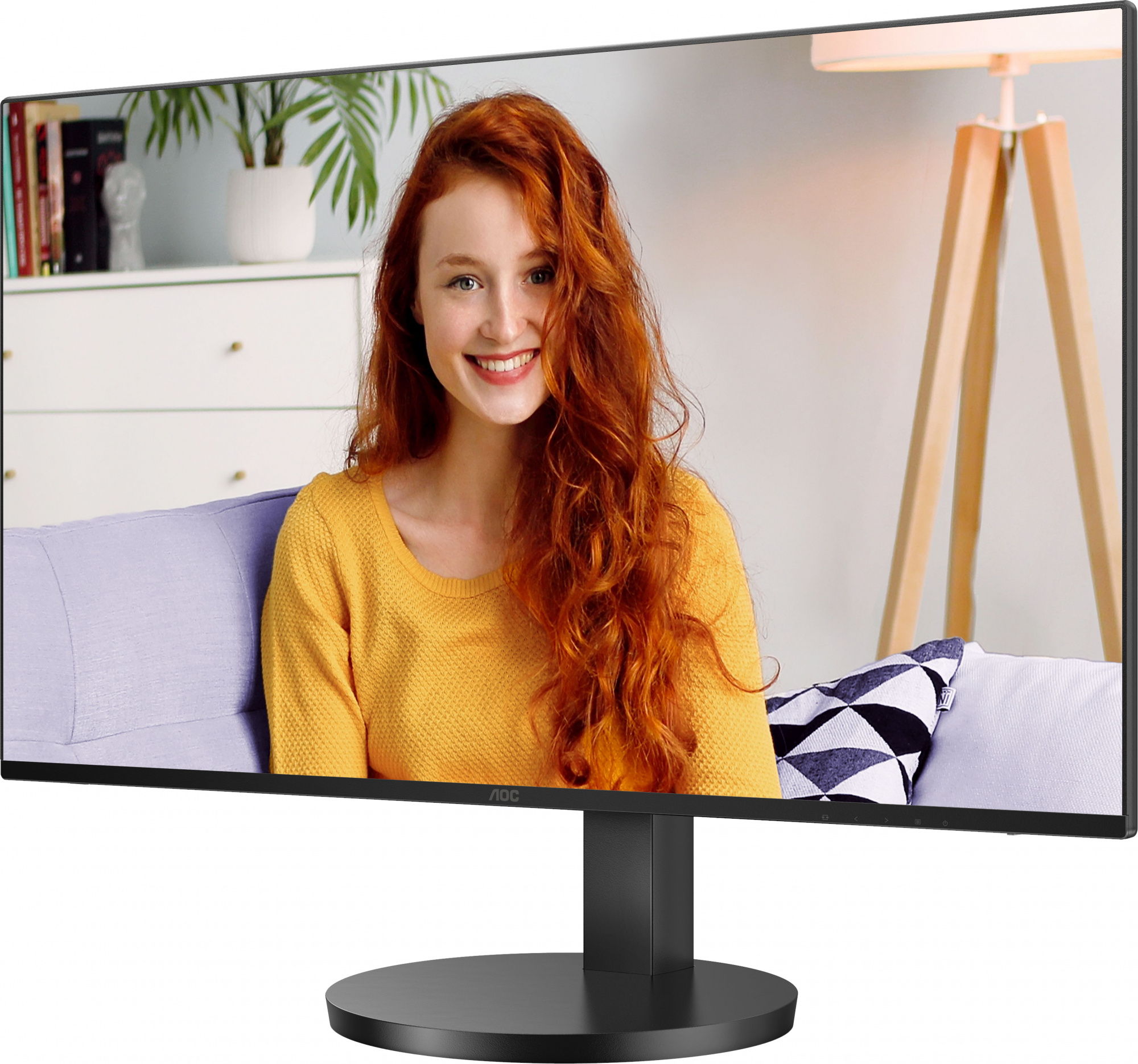 Монитор AOC 27" 27B3CF2 черный IPS LED 1ms 16:9 HDMI M/M матовая HAS 250cd 178гр/178гр 1920x1080 100Hz FHD USB 5.56кг