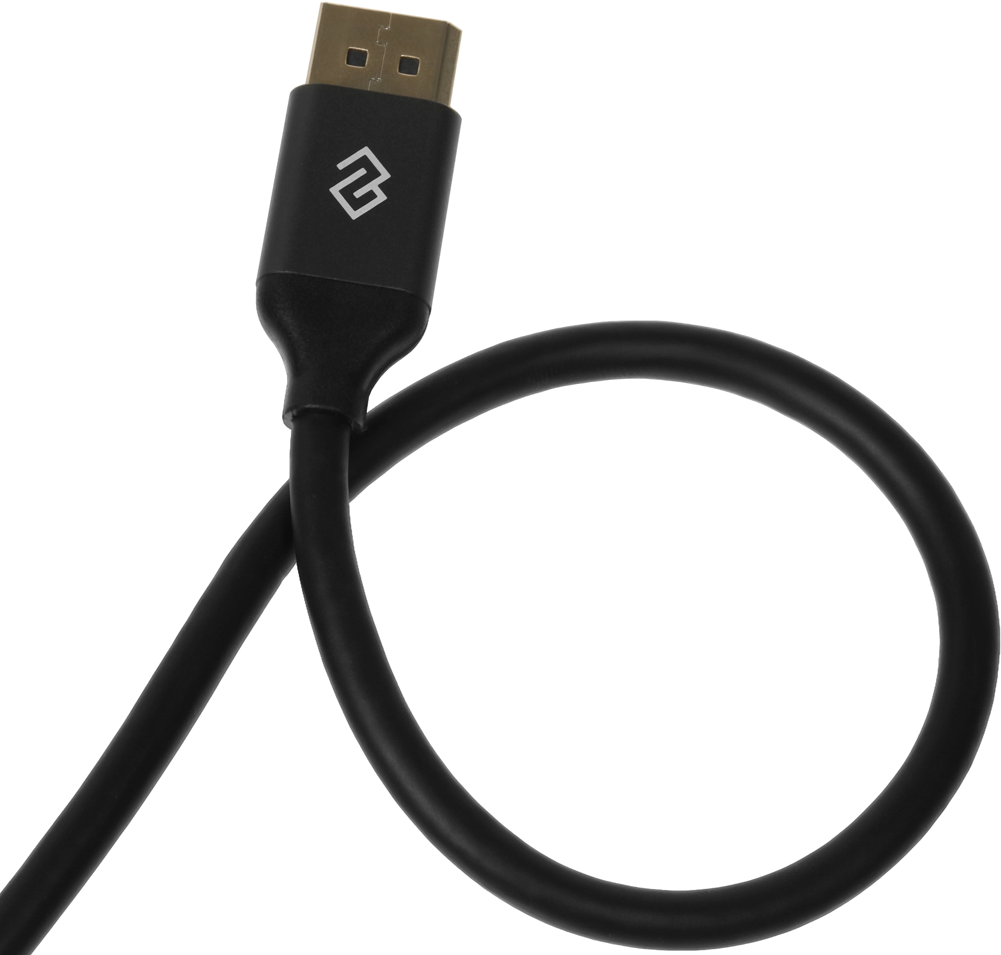 Кабель аудио-видео Digma V1.4 DisplayPort (m)/DisplayPort (m) 2м. черный (D-DP-V1.4-2M)
