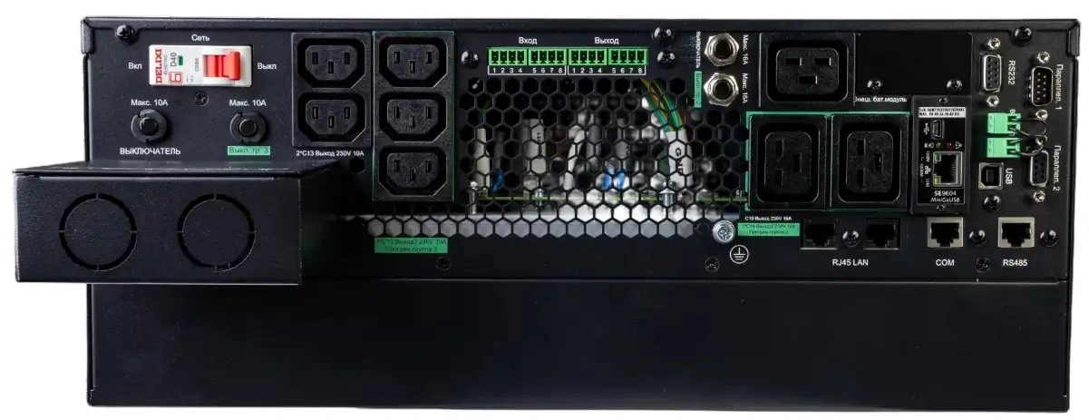 Источник бесперебойного питания Systeme Electriс SRT SRTSE10KRTXLIG2-NC 10000Вт 10000ВА черный Gen 2
