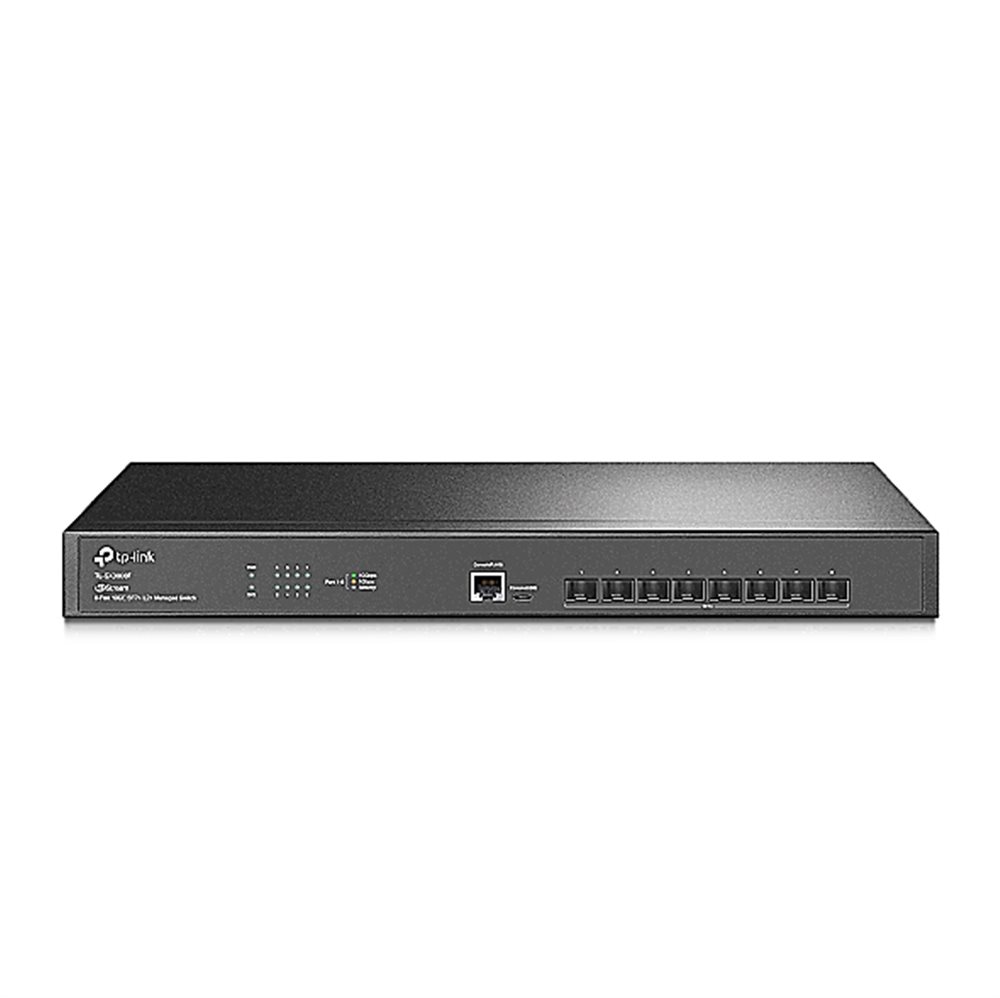 TL-SX3008F - Коммутатор TP-Link управляемый уровня 2+ на 8 портов SFP+ 10GE.