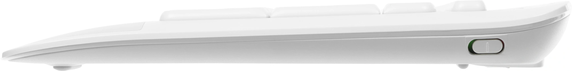 Клавиатура Logitech K650 белый USB беспроводная BT/Radio Multimedia (подставка для запястий) (920-010986)