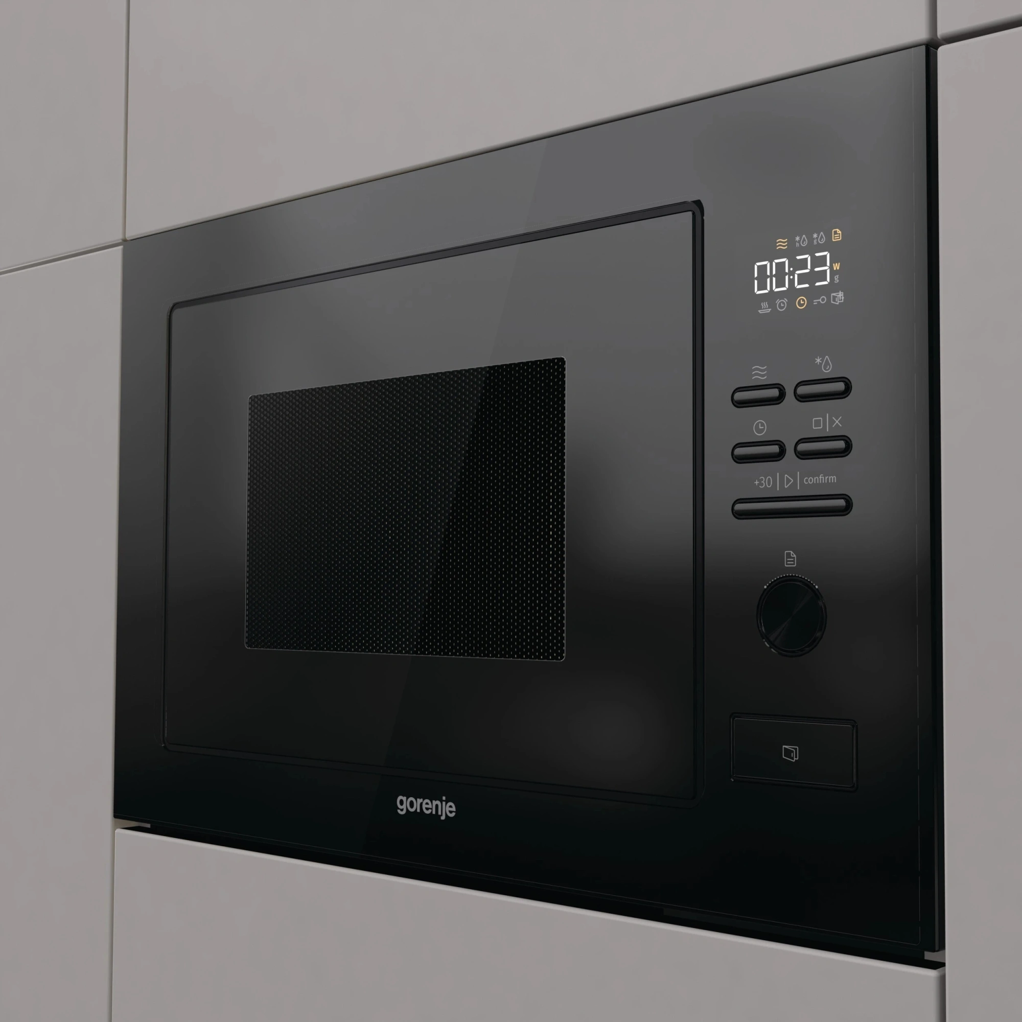 Микроволновая печь Gorenje BM251M2BG 25л. 900Вт черный (встраиваемая)