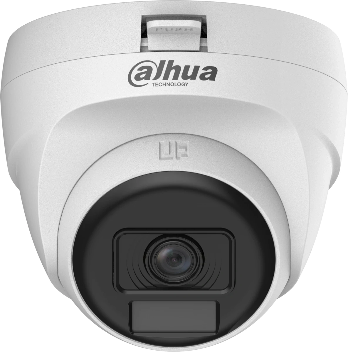 Камера видеонаблюдения аналоговая Dahua DH-HAC-T1A21P-U-IL-0280B 2.8-2.8мм HD-CVI HD-TVI цв. корп.:белый