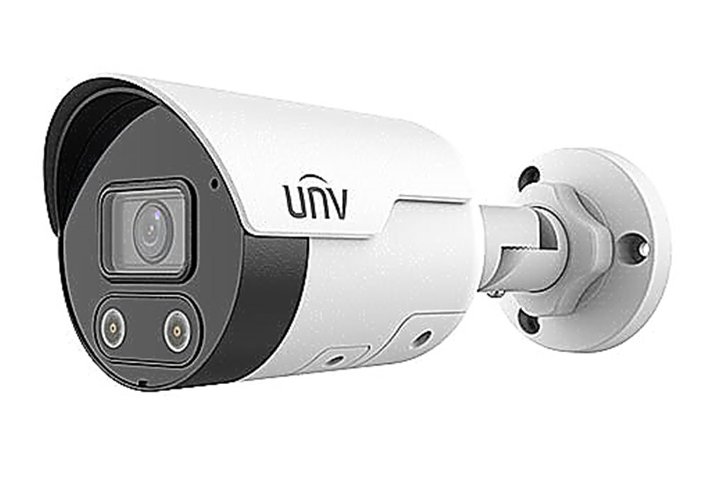 IPC2124LE-ADF28KMC-WL - Видеокамера IP цилиндрическая, 1/3" 4 Мп КМОП @ 30 к/с, ColorHunter, ИК-подсветка и подсветка видимого спектра до 30м.