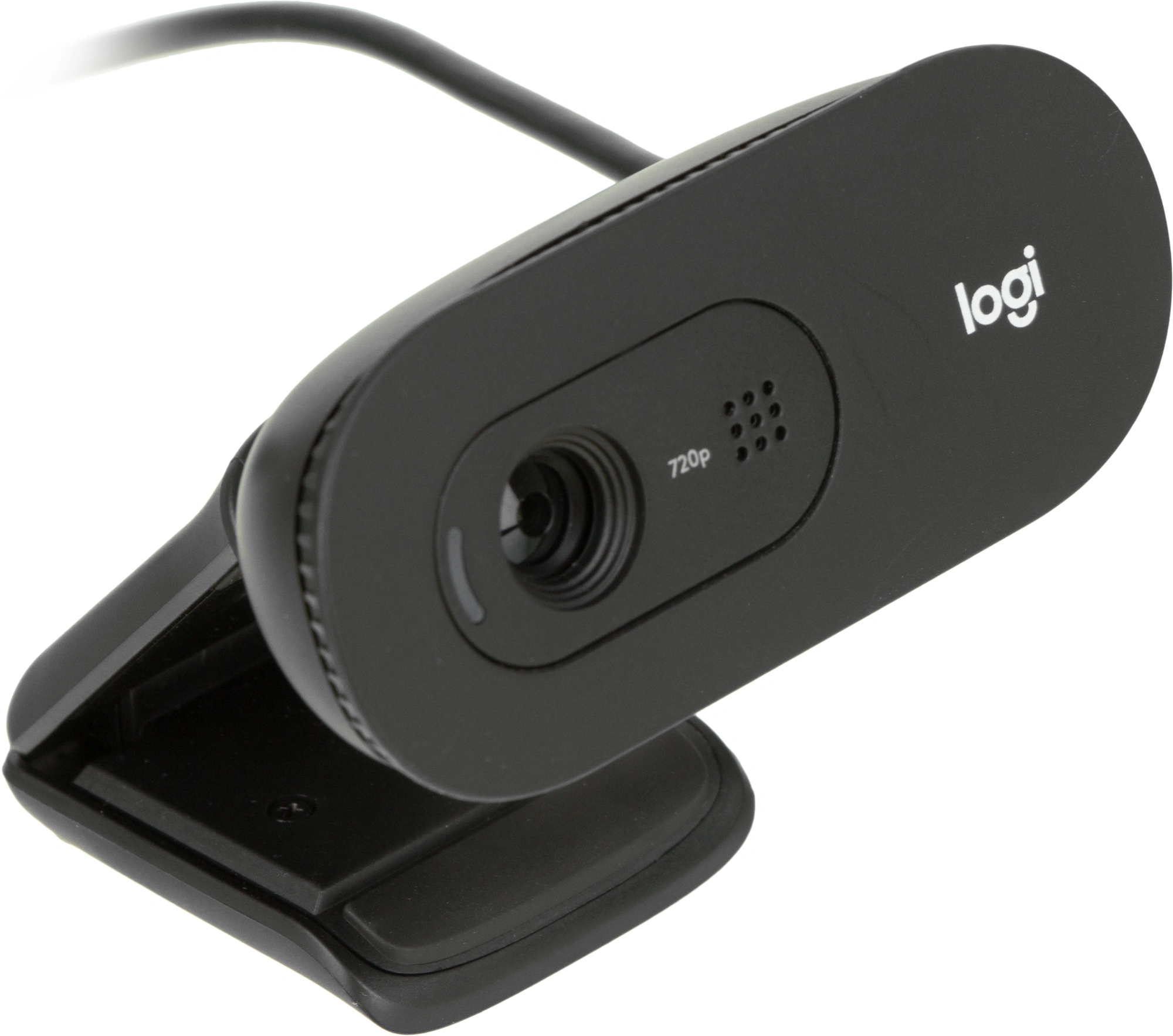 Камера Web Logitech HD Webcam C505e черный 1.2Mpix (1280x720) USB2.0 с микрофоном для ноутбука (960-001372)