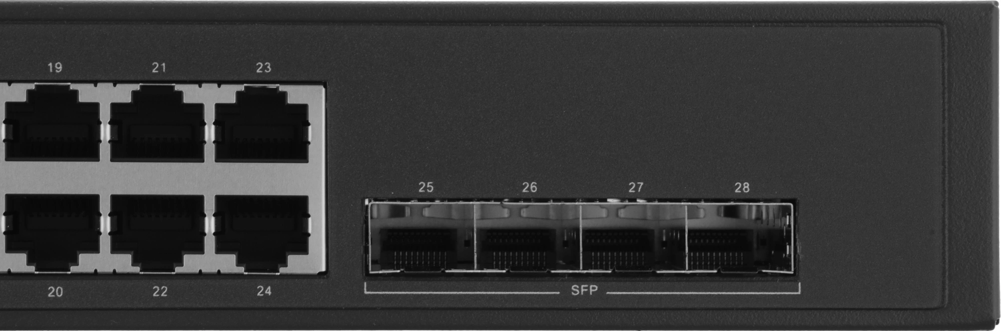 Коммутатор TP-Link JetStream SG3428 (L2+) 24x1Гбит/с 4SFP управляемый