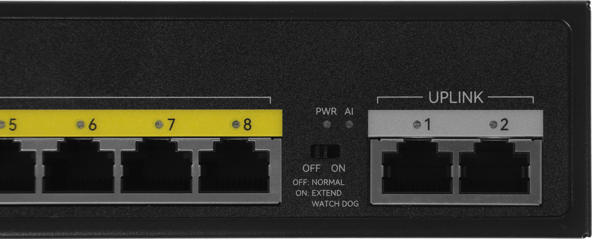 Коммутатор Netis P110C (L2) 10x100Мбит/с 8PoE+ 120W неуправляемый