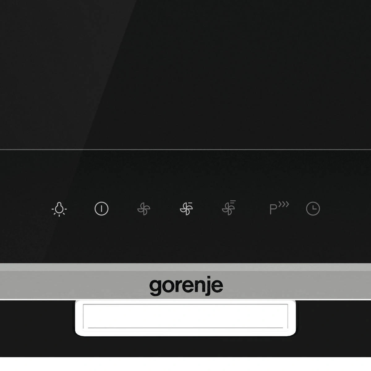 Вытяжка каминная Gorenje WHI649X21P черный управление: сенсорное (1 мотор)