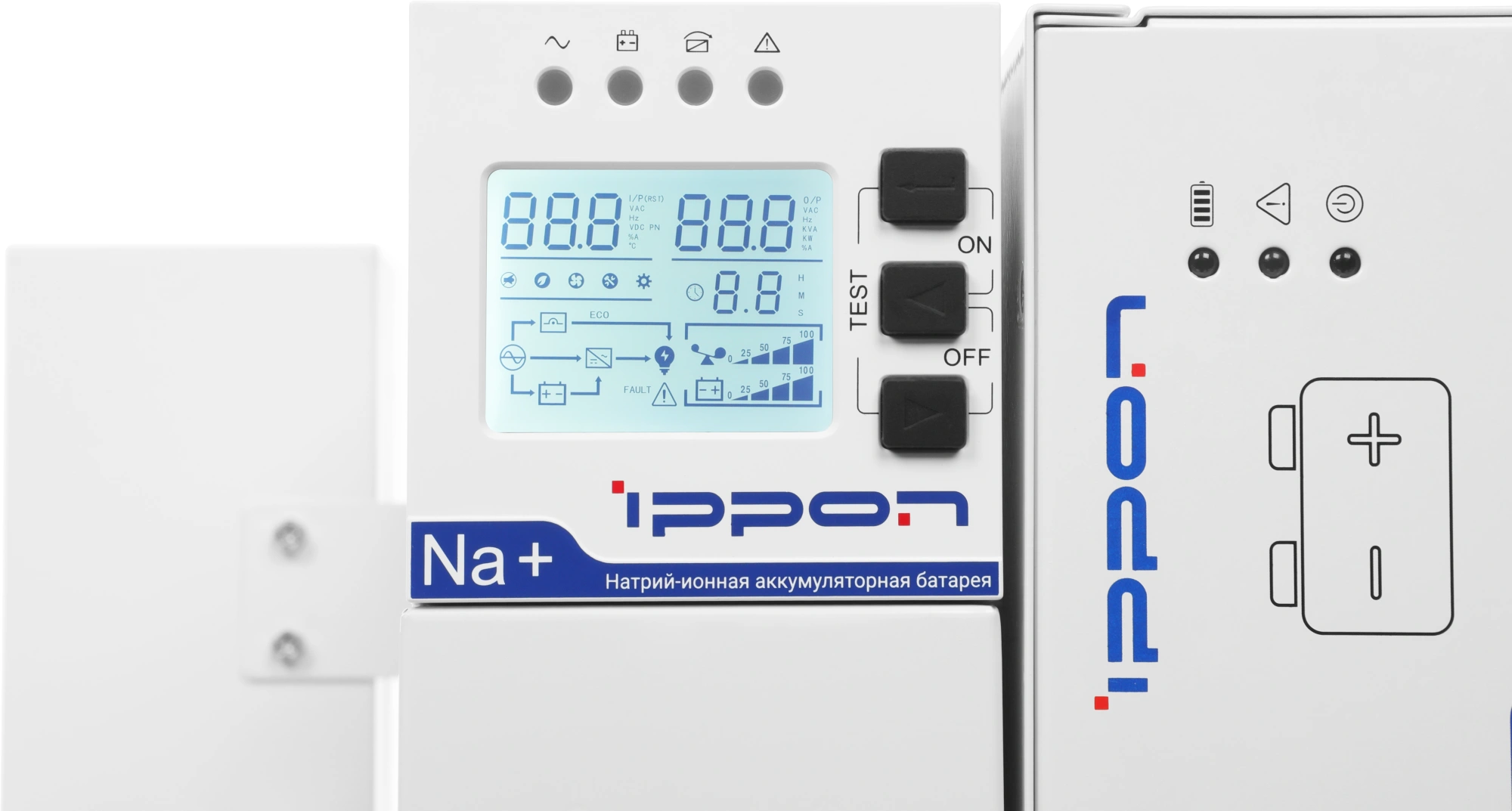 Источник бесперебойного питания Ippon Na+ II RTA 6K 6000Вт 6000ВА белый