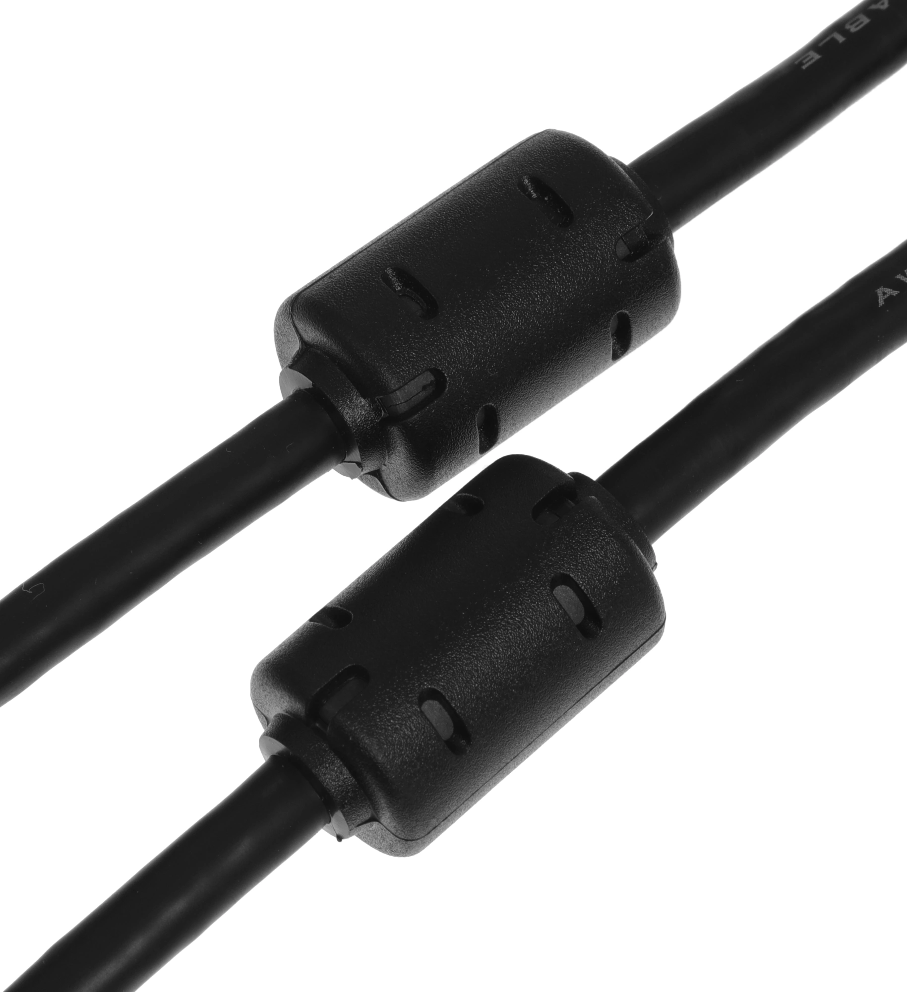 Кабель аудио-видео Ningbo HDMI (m)/HDMI (m) 3м. феррит.кольца позолоч.конт. черный (HDMI-3M-MG(VER1.4))