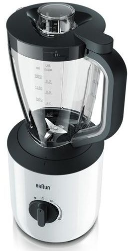 Блендер стационарный Braun JB3100WH 800Вт белый/черный