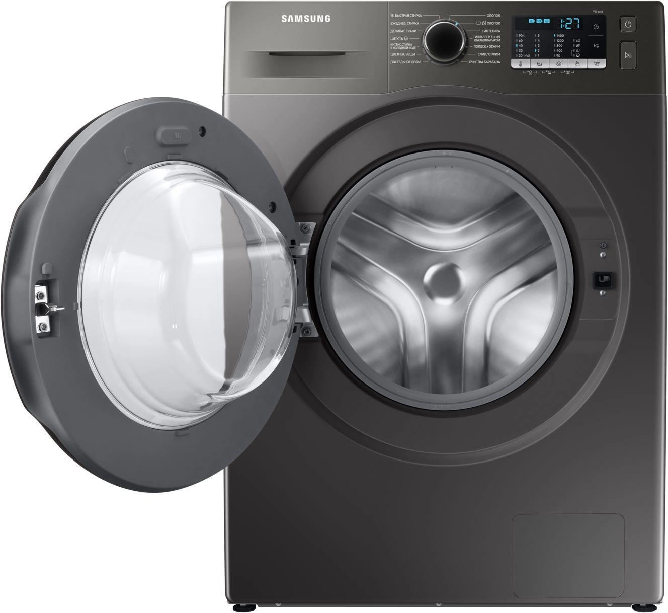 Стиральная машина Samsung WW90TA047AX/LD класс: A загр.фронтальная макс.:9кг нержавеющая сталь инвертор