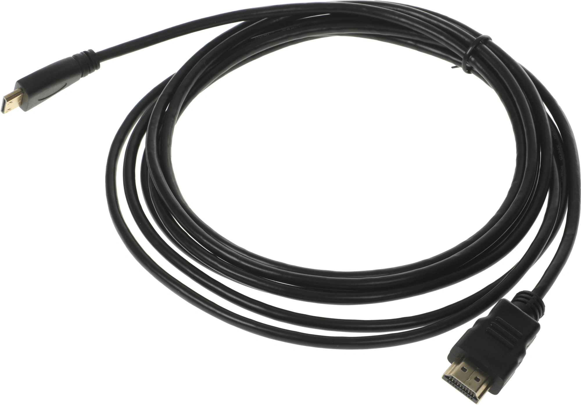 Кабель аудио-видео Buro mini-HDMI (m)/HDMI (m) 3м. черный (BHP-MINHDMI-3)