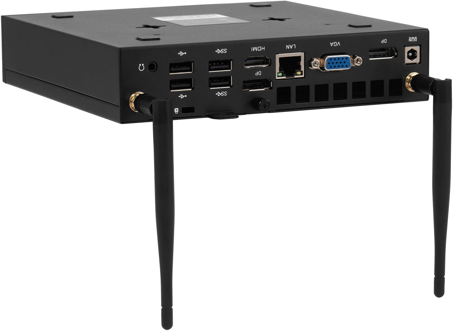 Неттоп IRU 310H6ITF i5 12400T (1.8) 8Gb SSD256Gb UHDG 730 Windows 11 Pro GbitEth WiFi BT черный (1975183)
